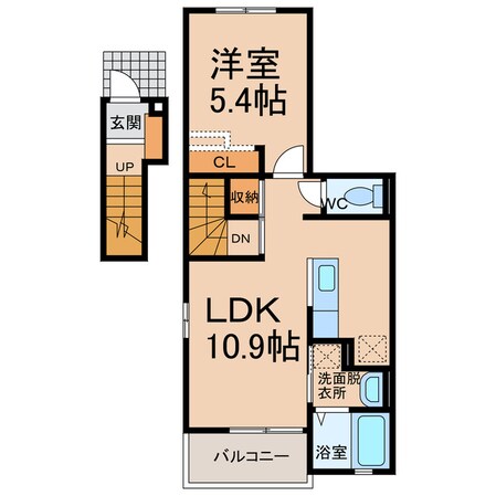 サクラの物件間取画像